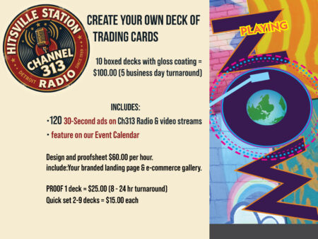 Deck of 56 Trading Cards $25